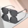The New Double-beam Sunglasses Feature a Classic and Simple Design, Making Them Suitable for Daily Wear