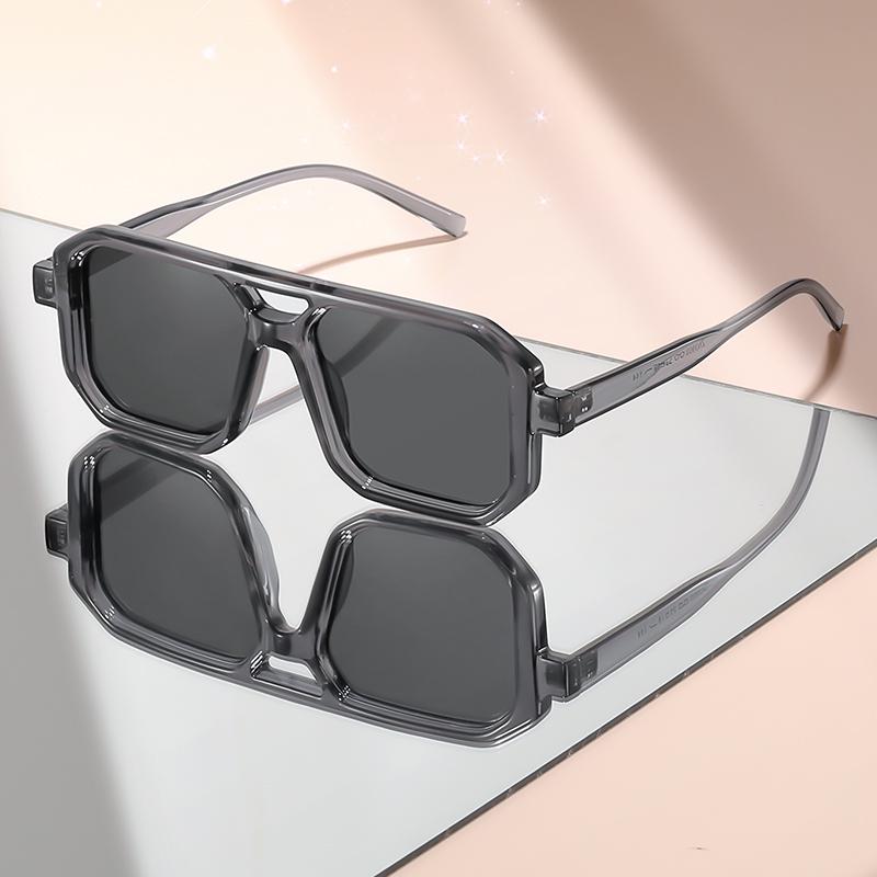 The New Double-beam Sunglasses Feature a Classic and Simple Design, Making Them Suitable for Daily Wear