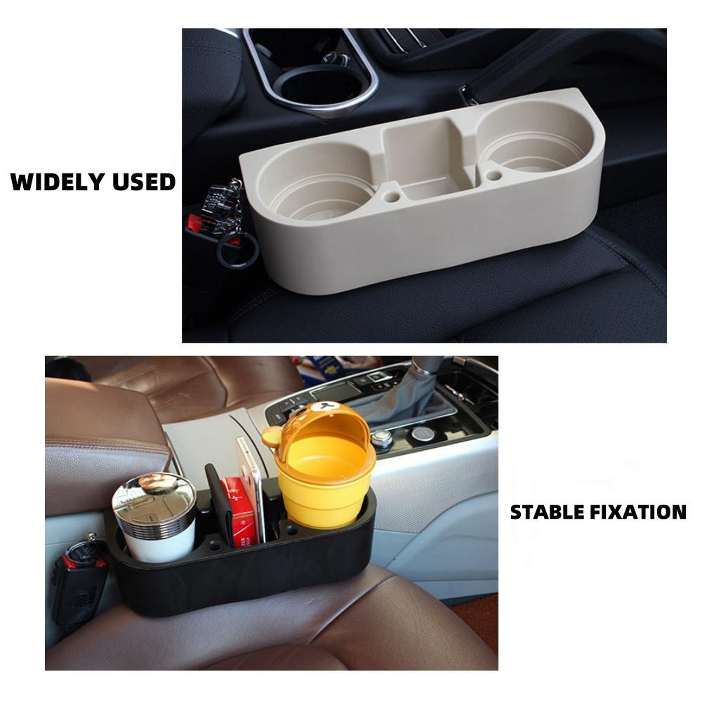 Car Card-slot-type Cup Holder Car Seat Gap Phone Starage Stand Key Snacks Organizer Avoiding Auto Interior Clutter Accessories