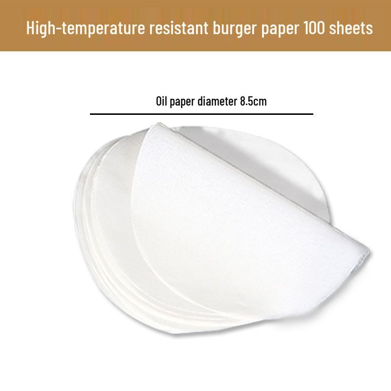 Aluminum Alloy Hamburger Press for Homemade Patties - Single Compartment, Color Box Packaging