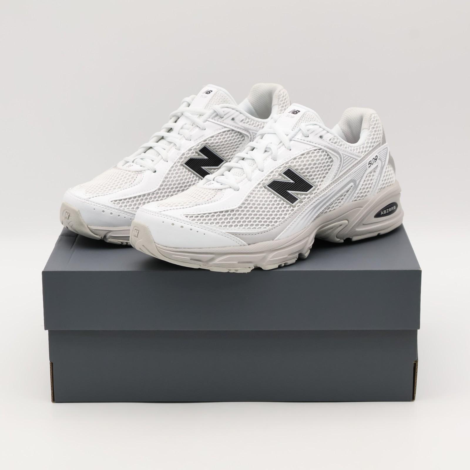 U509WS New Balance 509 White Silver Metallic (Men s) 10