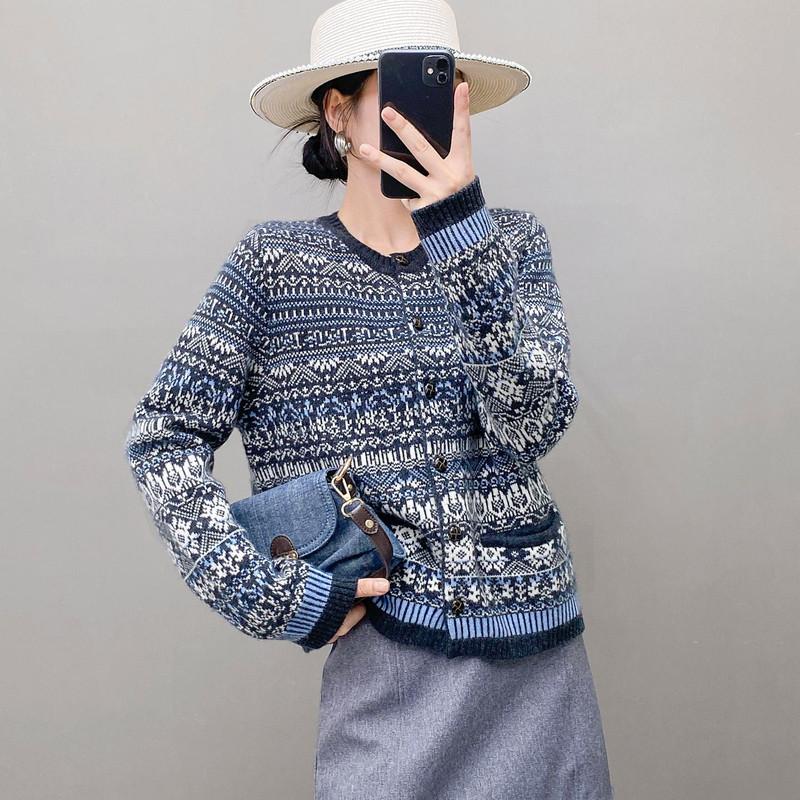 Qinghe 100% Pure Cashmere Women's Sweater - Ultra Soft Luxury Winter Pullover