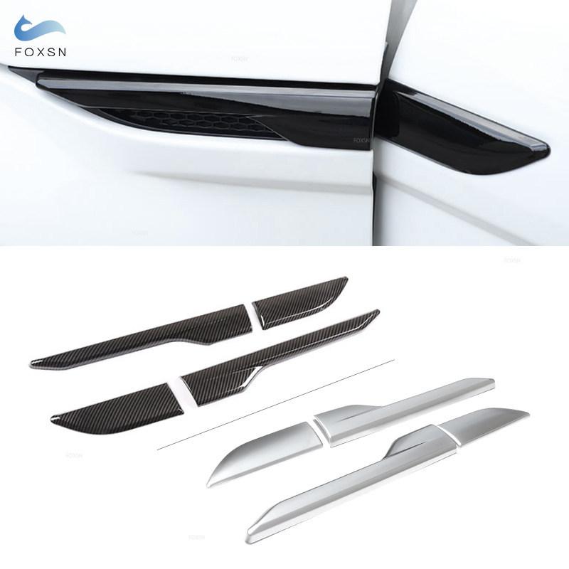 Für Land Rover Range Rover Evoque 2012 2013 2014 2015 2016 2017 2018 Auto Kotflügel Seitenlüftungsauslass Abdeckung Schutzleiste