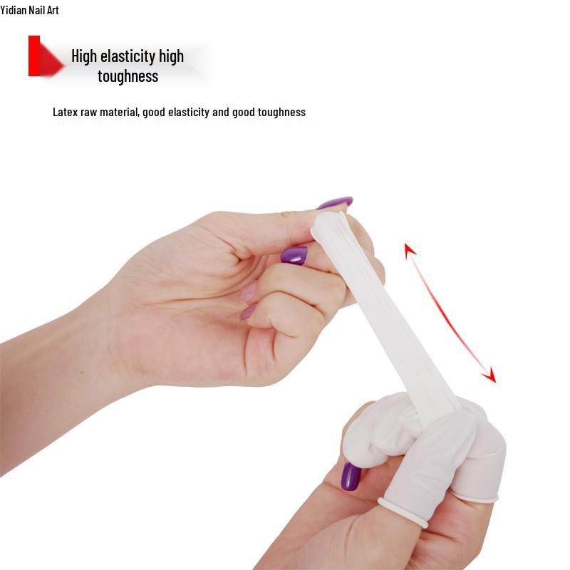 Nail Art Latex Disposable Finger Cots for Tattooing