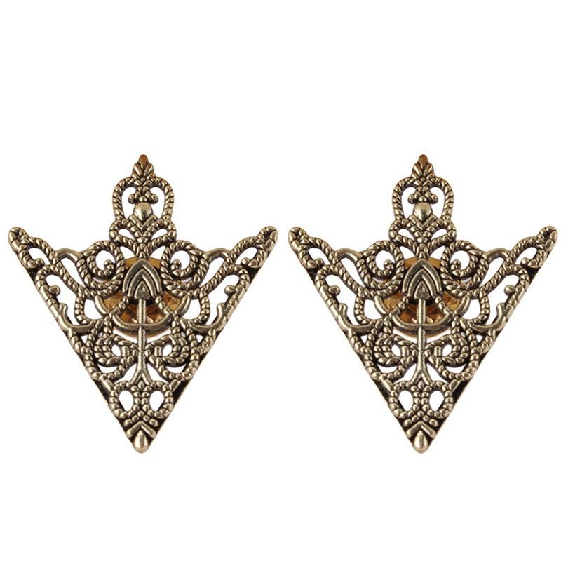 Fashion Women Brooch Accessories Tide Exquisite Pin Brooches For Ladies Blouse Brooch Collar Decorated Golden Shirt