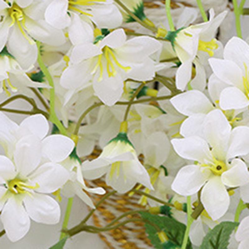 Artificial Flower Single Branch Embroidered Ball Flower Decoration Wedding Handmade Bouquet Artificial Flower Home Decoration