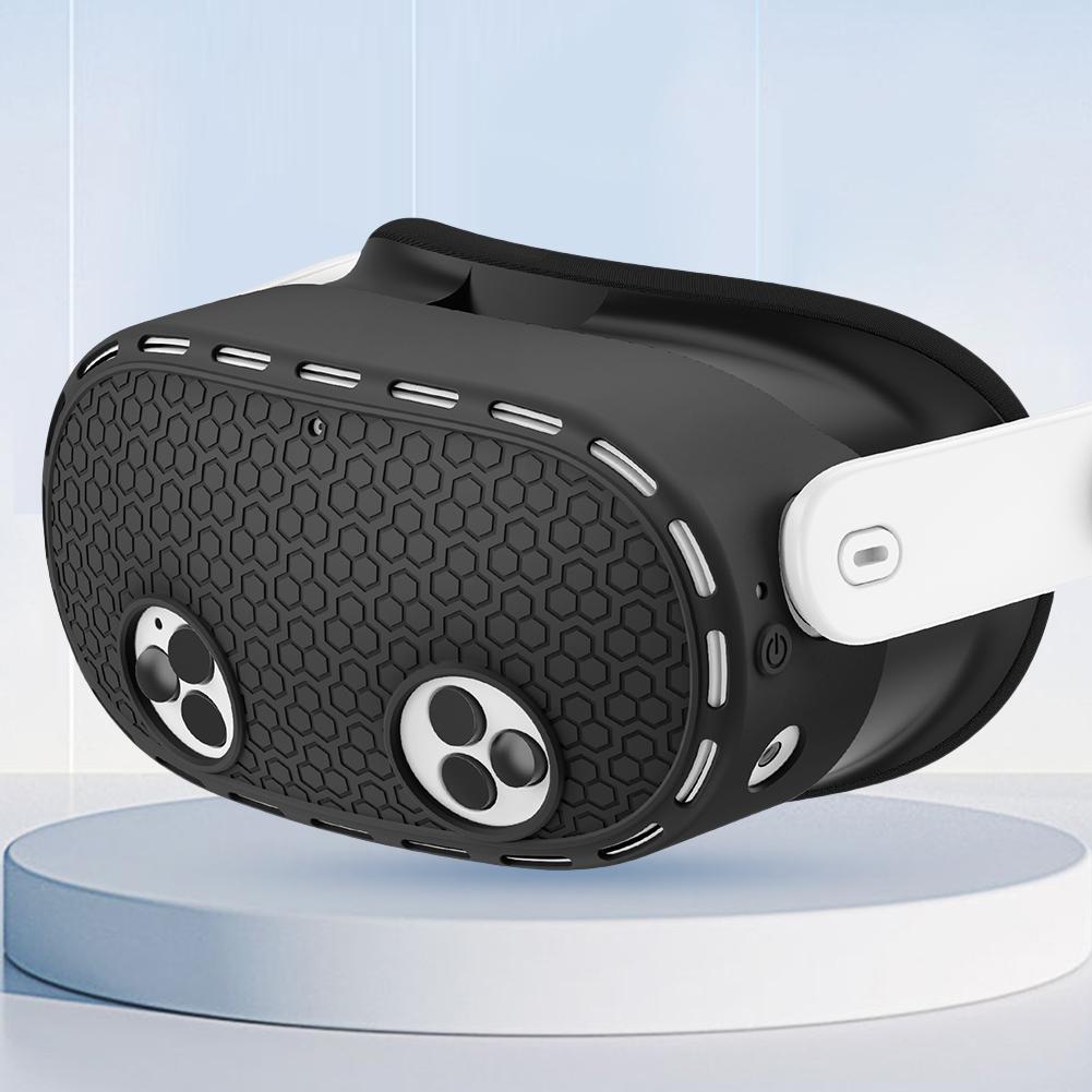 Silicone Host Case Shell Dustproof Host Protective Cover Waterproof VR Headset Protector for Meta Quest 3S VR Accessories