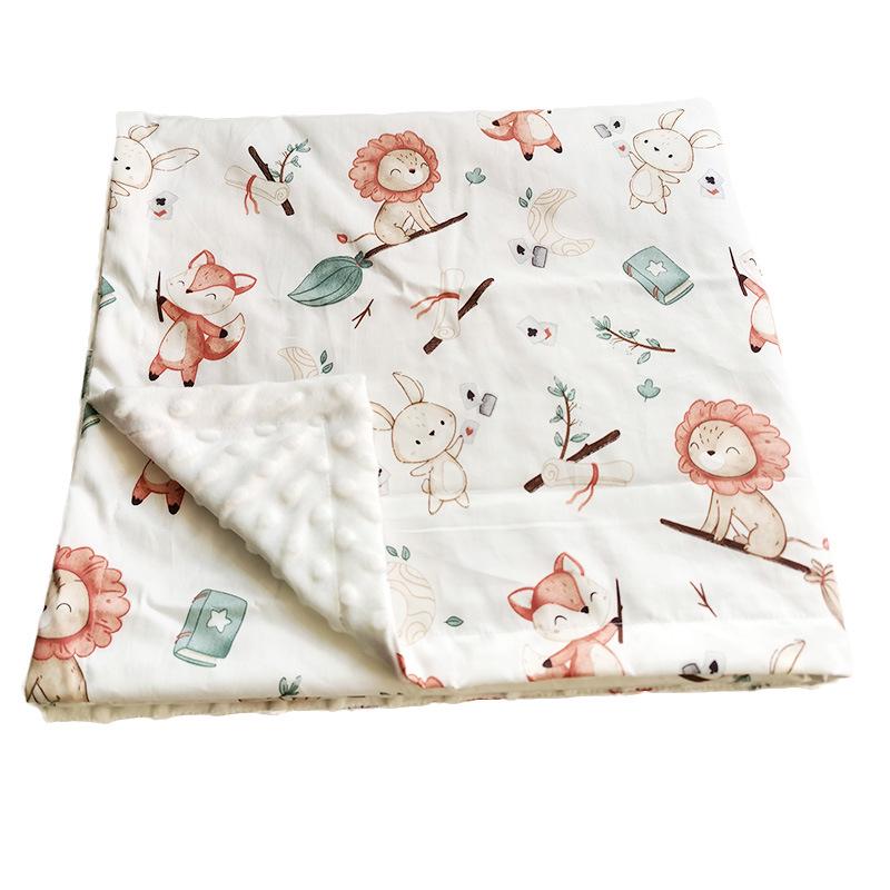 Coperta/Trapunta Rassicurante per Bambini in Cotone Twill a Doppio Strato