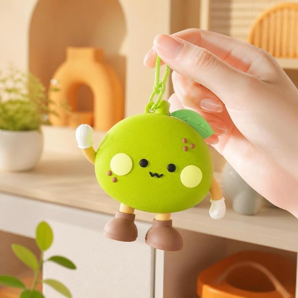 Funny Small Coin Purse Blueberrie Silicone Bag Pendant Fashion Change Storage Bag  Earphone Storage