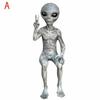 Outer Space Alien Ornaments Garden Resin Statue Figurine Home Decoration Gift