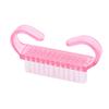 6.5cm Long Plastic Manicure Pedicure Brush Nail Cleaning Tools Soft Remove Dust Makeup Brushes Nail Care Accessories