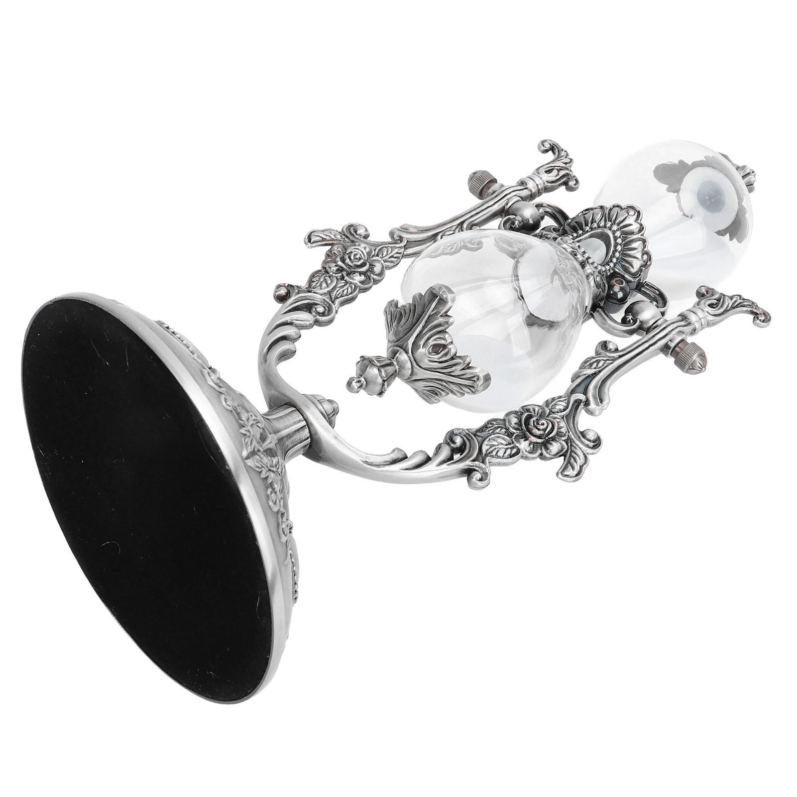 

Песочные часы на 30 минут Антикварные металлические песочные часы Винтажные гравированные песочные часы Песочный таймер для дома Гостиной Спа Медитации Настольный Декор