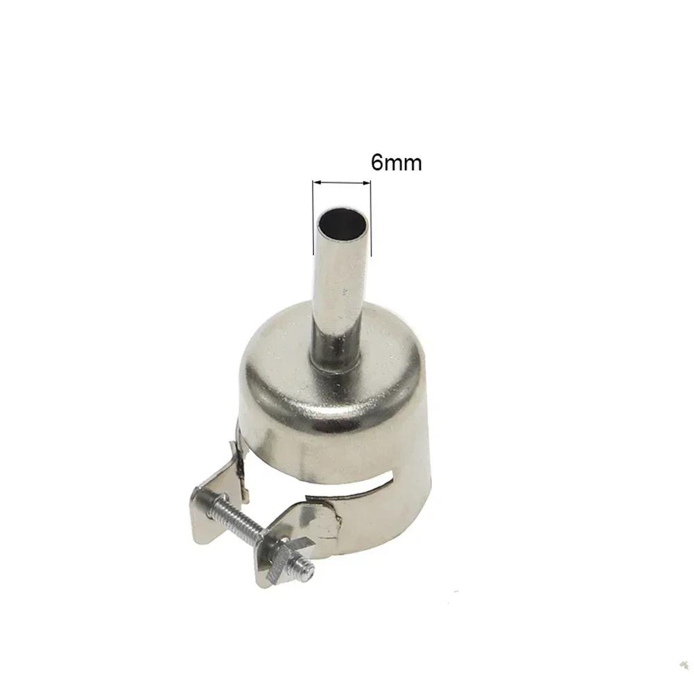 Hot Air Nozzle Welding Nozzle Soldering Station 1pc 3-12mm Silver Stainless Steel Aoyue 906 For 850 And 852D Series
