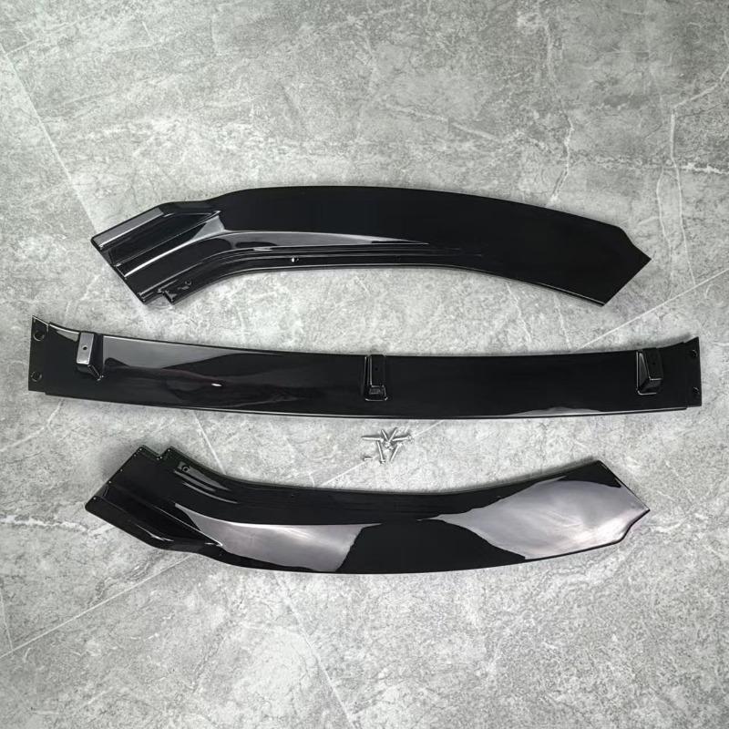 Front Splitter For Seat Leon  Cupra / FR MK3.5 2017-2020 Car Ftont Bumper Lip Chin Spoiler Splitter Diffuser Bodykit Tuning