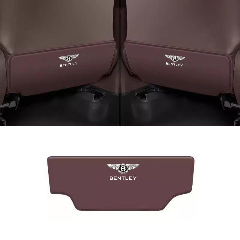 

Car Seat Back Protector Mat Prevent Dirty Anti Kick Pad Accessory for New Bentley Flying Spur Continental GT Bentayga Mulsanne