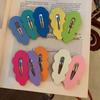 Gifts For Girl Candy Color Korean Style Hairpin Female Barrettes Wave Hair Clip Hair Accessories