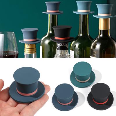 Household Champagne Vacuum Sealed Storage Cap Silicone Wine Stopper Wine Cork