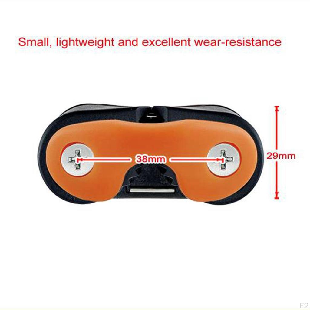 Klemmklampe aus Edelstahl 316 in Marinequalität, Größen 3–12 mm, Bruchlast: 1500 kg