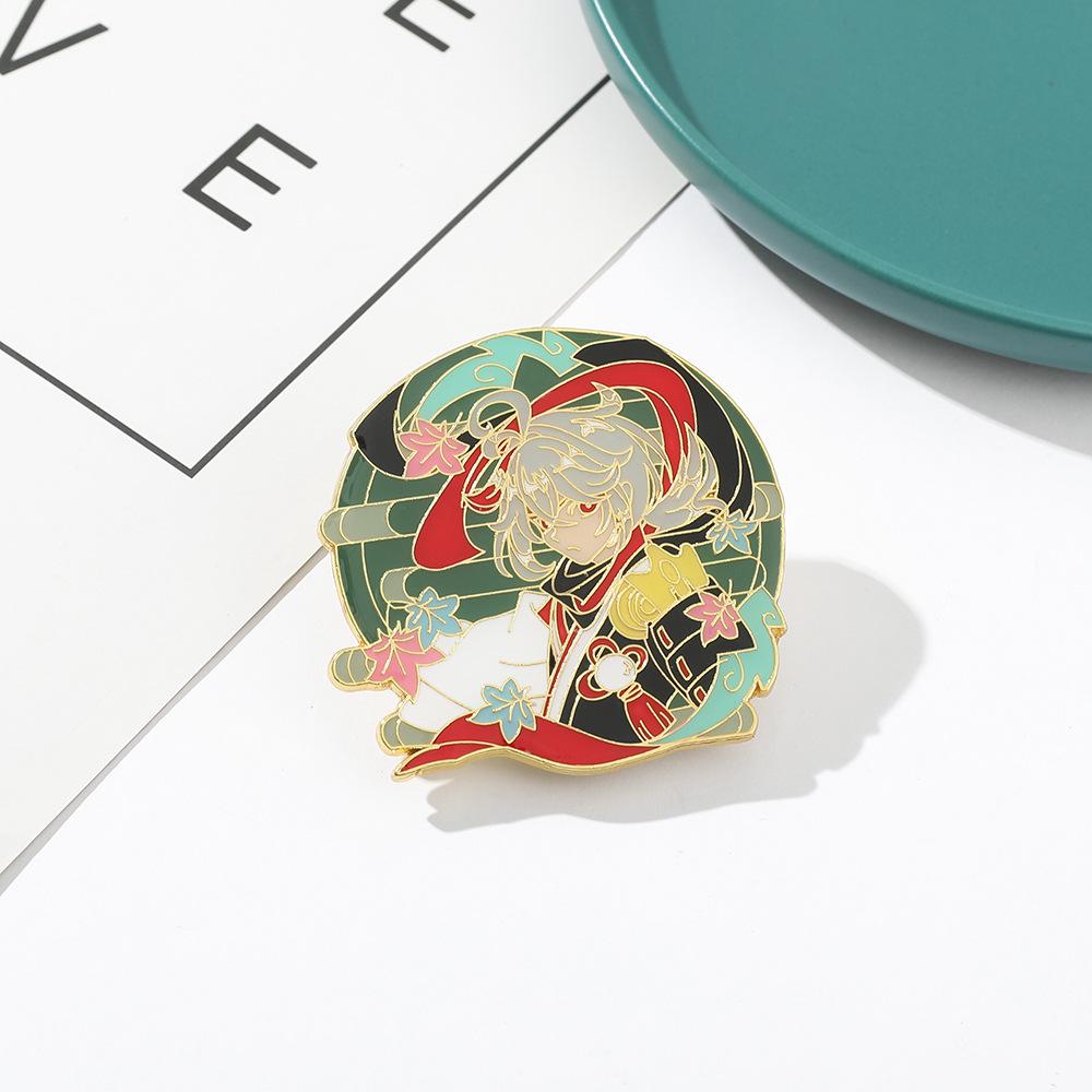 Anime Brooch Badge Cartoon Character Pendant Accessories