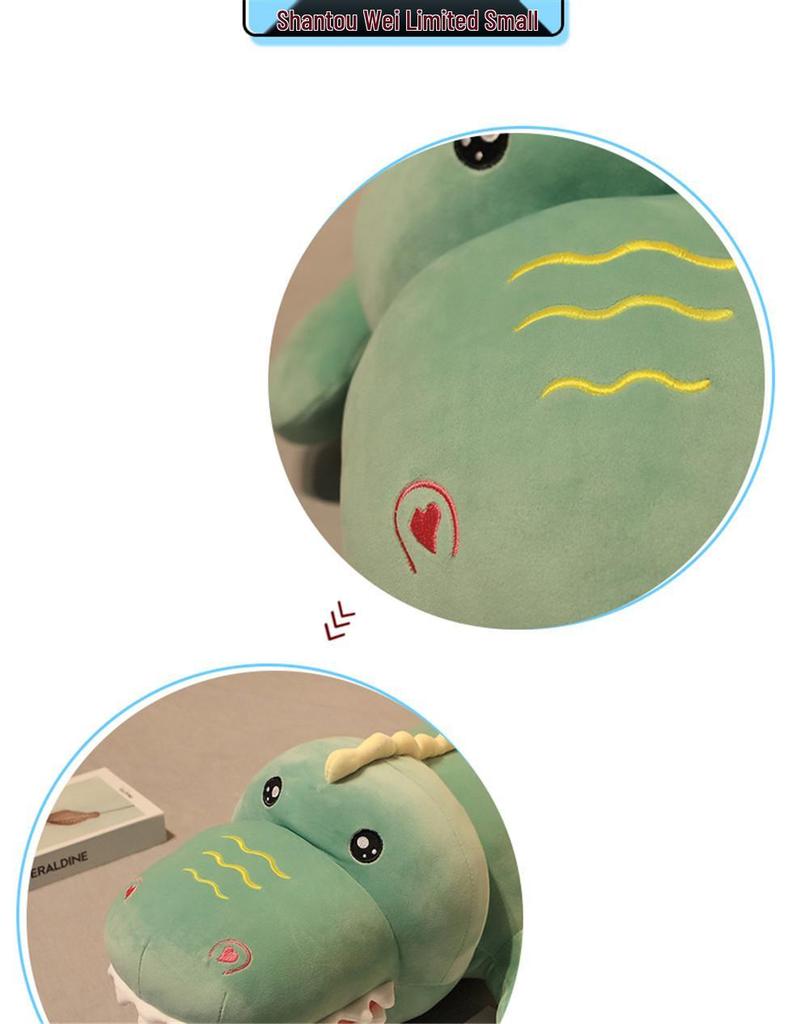 Big Mouth Dinosaur Plush Pillow & Ornament