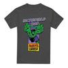 Mens Incredible Dad Hulk Corner Box Heather Fathers Day T-Shirt