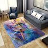 1PC Enchanted Dragonfly Garden Kitchen Rug Non-Slip Door Mat Pop Design Bathroom Rug Bath Mat Carpet for Home Sink Laundry Decor