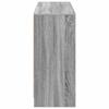 Sideboard with Drawers Grey Sonoma 102 x 32 x 73.5 cm