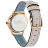 Coach Delancey Slim White Dial White Leather Ladies Watch