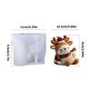Silicone Craft Mold with Smooth Surfaces Planter Molds for Creating Decorative Elk Planter Resin Casting Cement Projects