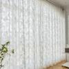 Tende con Tasca per Asta in Pizzo a Farfalle, Tende Trasparenti Permeabili alla Luce per Camera da Letto o Balcone, Stile Romantico Francese