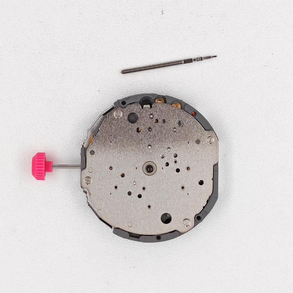 Japan Miyota JS20 Quartz Watch Movement Modification Watch Replace Mechanism JS20 No Jewels with Battery Stem Parts Brand New