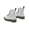 Dr. Martens 1460 Bex Pascal 8 Eyelet Leather Round Toe Lace-Up Short Mid-Calf Boots Unisex Boots White 27376113
