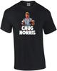 Chuck Norris Beer Funny Graphic Black T-Shirt Unisex S-4XL