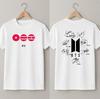 BTS World Tour TShirt TShirt Kpop Comeback TShirt Kpop Lover Graphic Tee