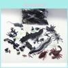 Halloween Scene Decor Animal Props Craft Kit For Party Planners