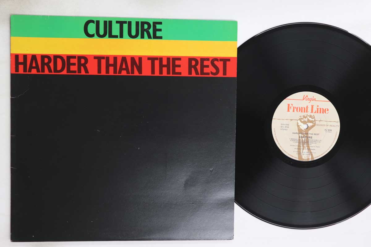 

LP Record CULTURE - Harder Than The Rest FL1016 Front Line 1978 UK Reggae, Ska & Dub Used
