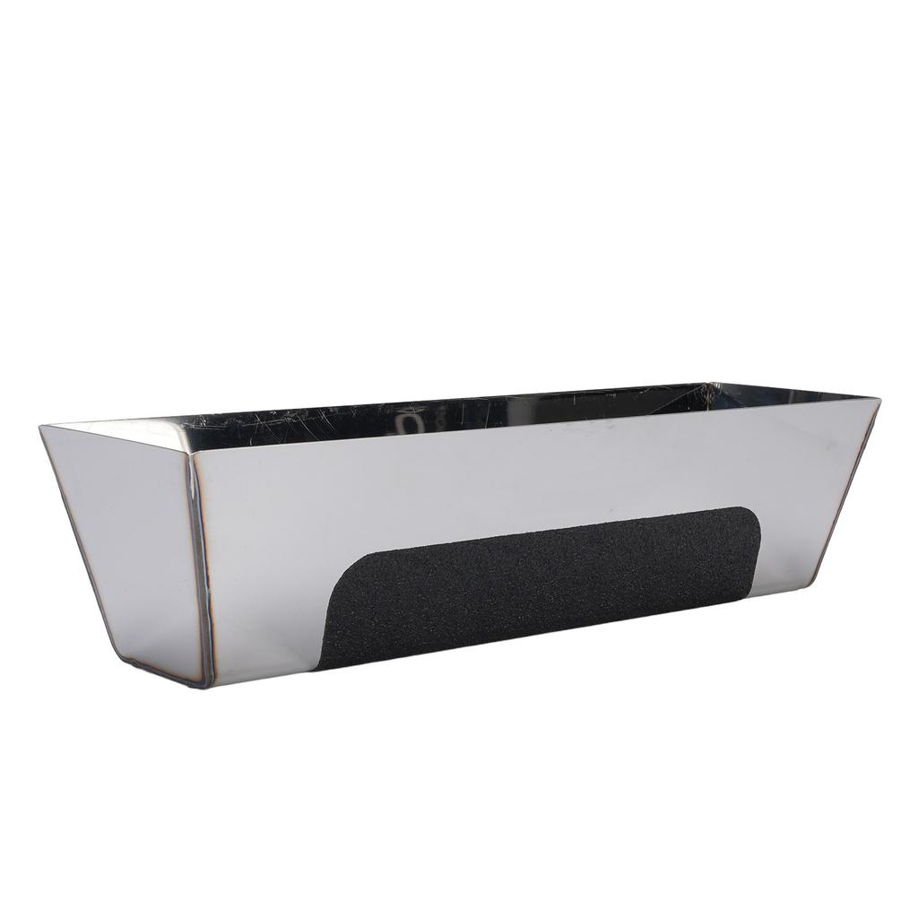 Tavă pentru glet de gips-carton 12 inch Inox Anti-alunecare Electro-călire Rezistent la ploaie Tavă pentru scule de gips-carton