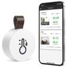 1 Piece Wireless Bluetooth Outdoor Thermometer Smart Home Temperature And Humidity Sensor White
