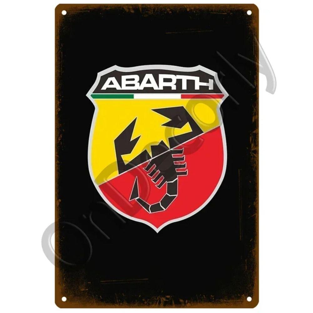 

FIAT Garage Bar Metal Sign, Auto Brand Wall Decor 20x30cm