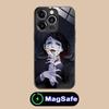 Demon Slayer Enmu Tamio Phone Case for iPhone 16 15 14 13 12 11 Pro Max Plus Mini MagSafe Glass Colour Printing Luxury Cover