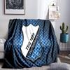 Flame And Shield Hoffenheim Throws Blanket Flannel Blankets Plush for Couch Bed Gifts for Men Women Travel picnic blanket Christmas fan gifts