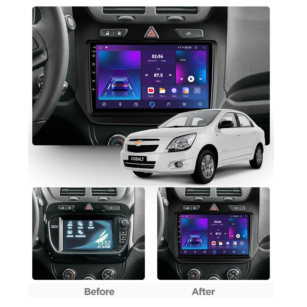 Android Car-Play Car Radio For Chevrolet Cobalt 2013-2022 Multimedia Player Head Unit Stereo GPS Navigation BT WIFI,2+64GB