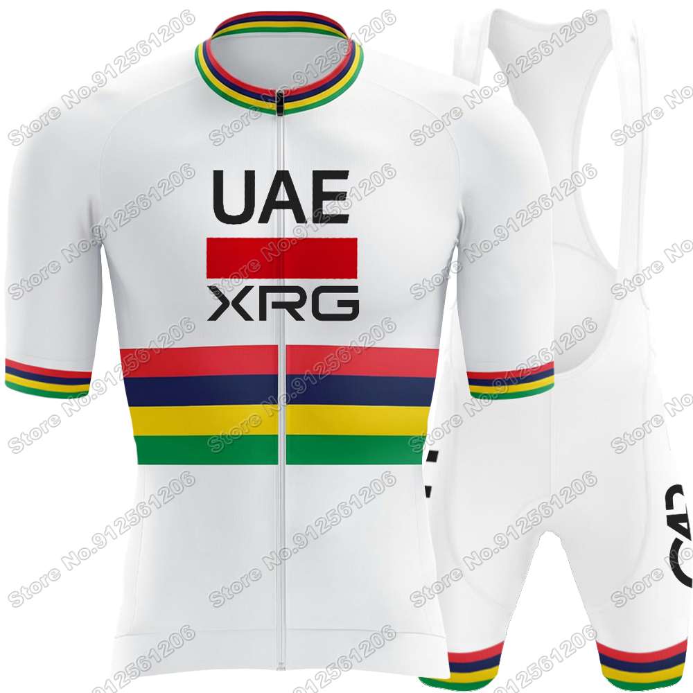 Team Tadej Pogačar Radtrikot Set Italien Frankreich Spanien Schweiz Tour Radsportbekleidung Herren Rennrad Trikot Trägerhose