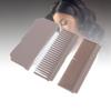 2 Set Flat Iron Comb Attachment Plastic Clip On Hair Straightener Accessory for Home Salon Styling