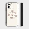 K-Koala Creative Cartoon Animation Phone Case For IPhone 17 Air 16 15 14 13 Pro Max 11 12 Black Silicone Cover