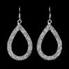 Hoop Earring Decorative Comfortable Exquisite Tear Drop Earrings for Festival