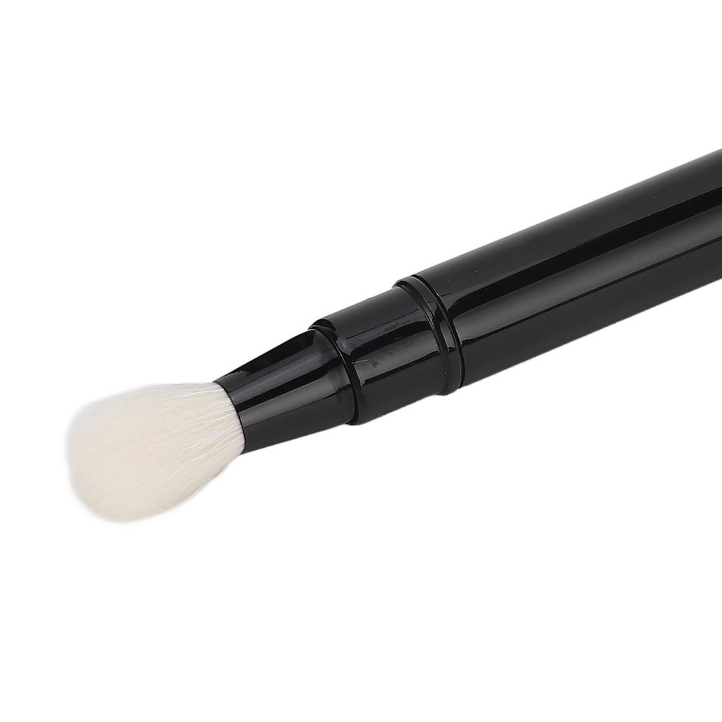 Dual Eyeshadow Brush Retractable Portable Double Ended Eye Makeup Brush for Outdoor Travel