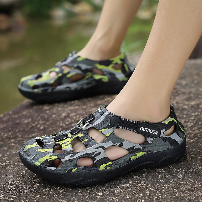 Fashion Summer Platform EVA Sandals Utralight Outdoor Non-slip Thick Soles Men Sandals Comfortable Soft Men Beach Shoes Zapatos Hombre
