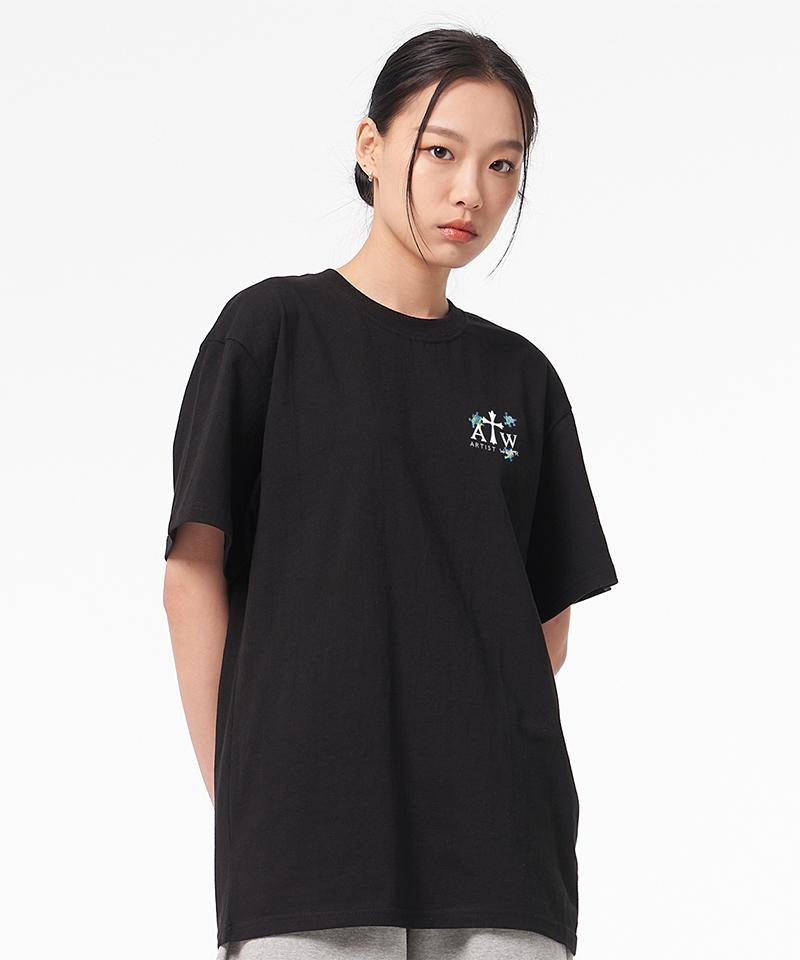 ARTISTWEAR [Atw] Starry Night Short Sleeve T-Shirt
