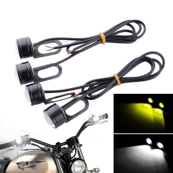 

2Pcs 5630 Smd Led Motorcycle Handlebar Spotlight Headlight Driving Light Lamp